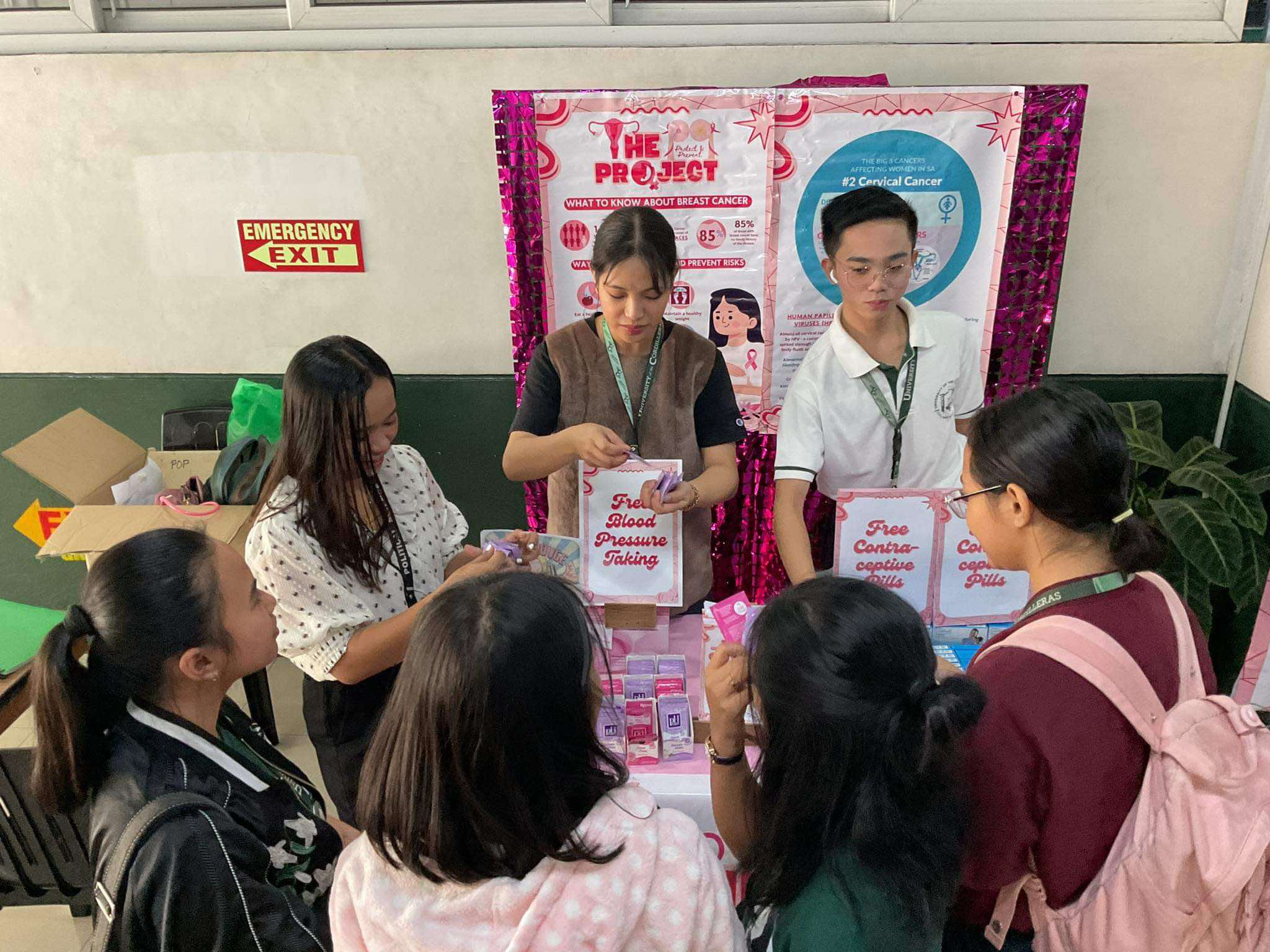 Celebrating Women’s Month: UC Nursing Hosts Health Booths for Empowerment and Education