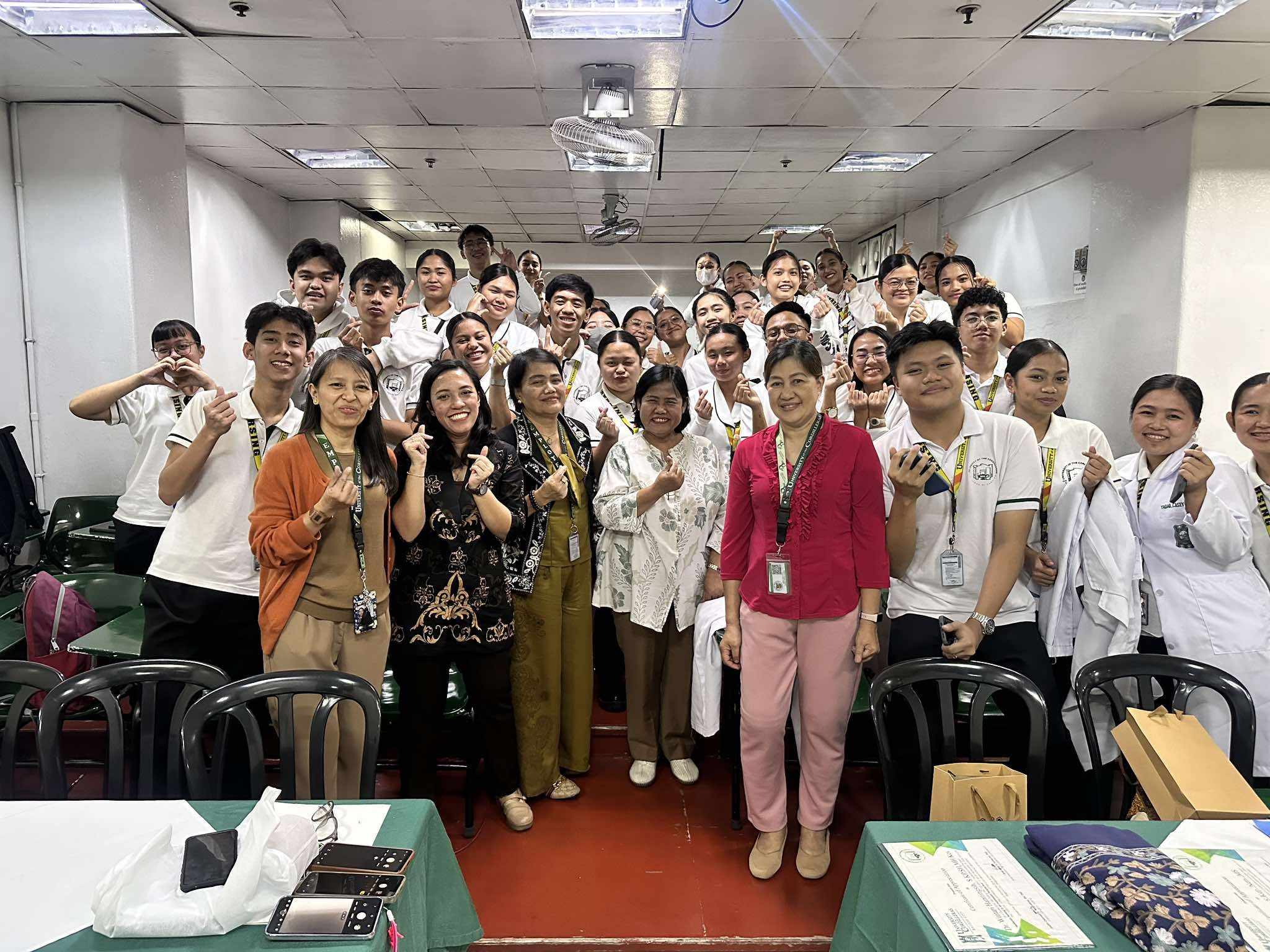 UC College of Nursing Hosts Lecture on Companionship During Labor Process with Delegates from Institut Kesehatan Immanuel
