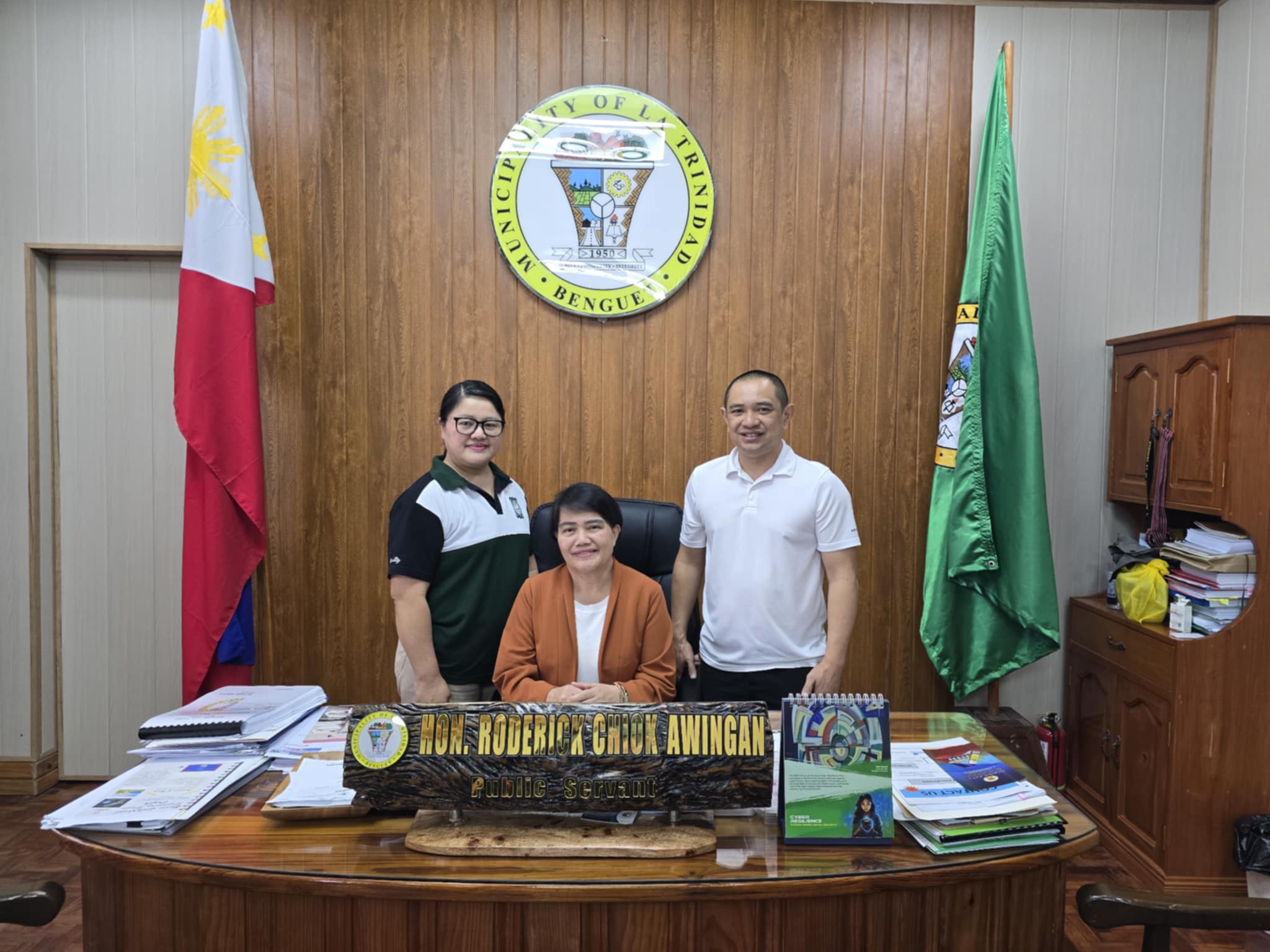 UC-CON Conducts Courtesy Call to the Municipal Mayor of La Trinidad