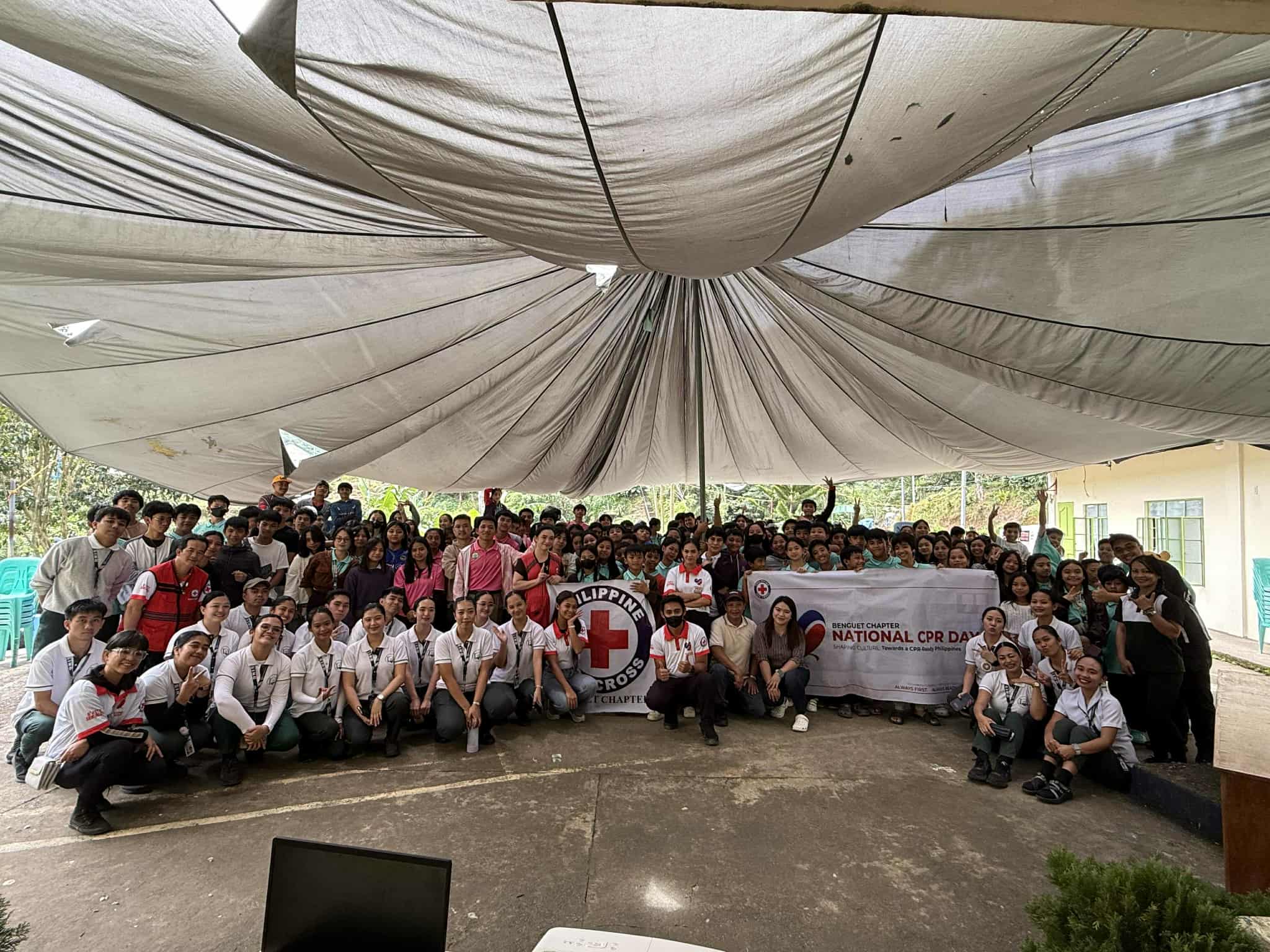 UC Nursing Students and PRC Benguet Chapter Mark National CPR Day with Training and Health Lectures at Bineng High School