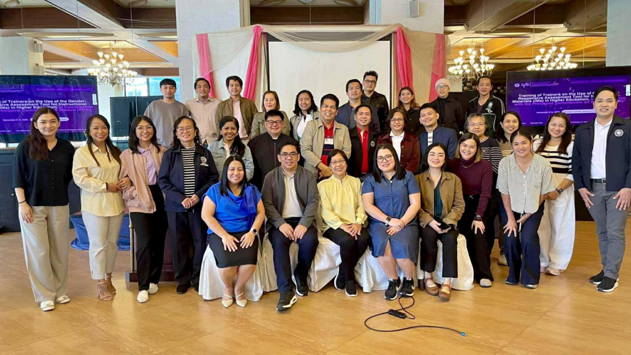 UC CONAHS Faculty Attend CHED-PCW Training of Trainers on Gender-Responsive Assessment Tools in Higher Education