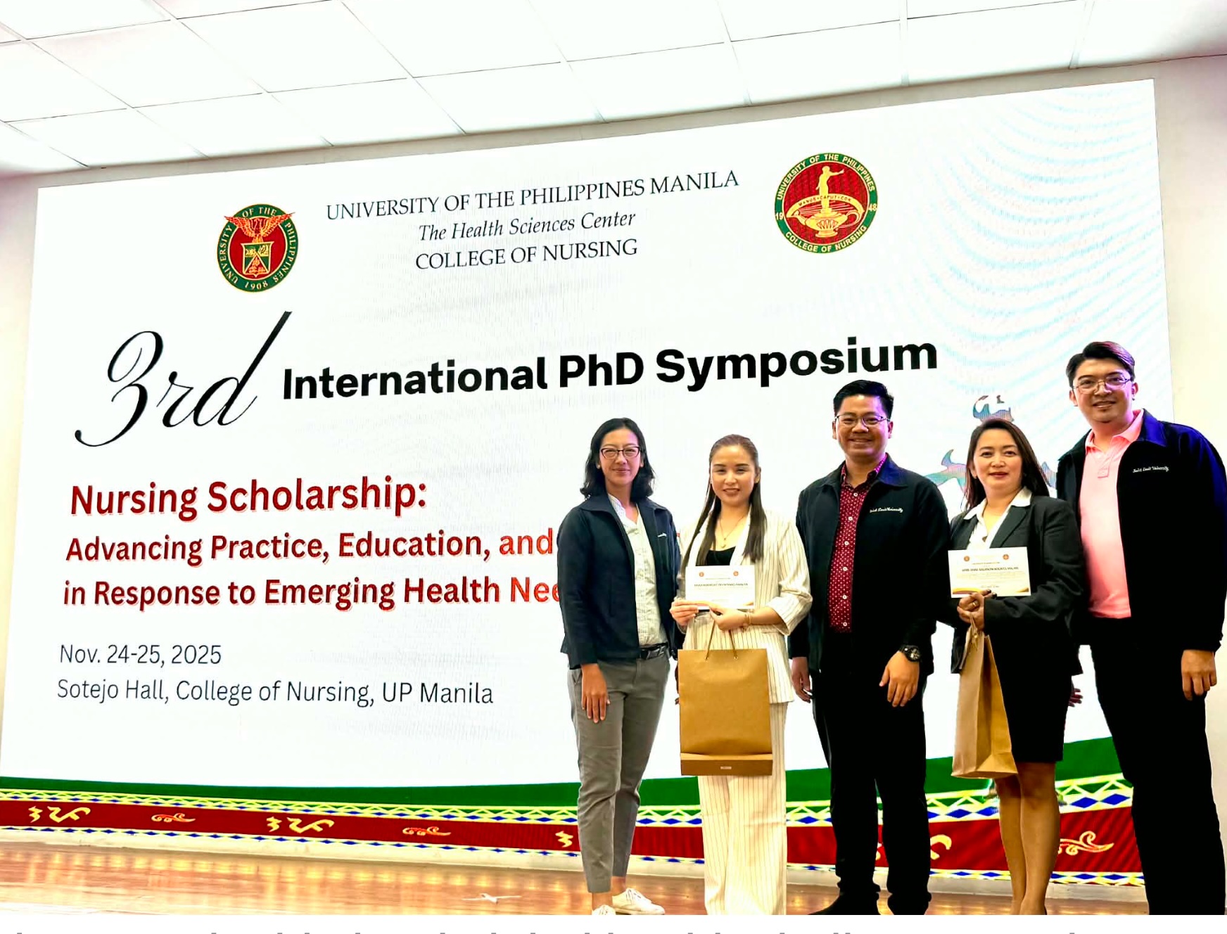 UC CONAHS Faculty Wins Best Presenter in the Three Minute Thesis Competition